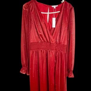 Baltic Born Carmen Maxi Dress in Rust